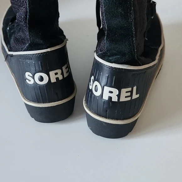 SOREL | Tivoli High II Shell Boots black sz 6 - Picture 4 of 5